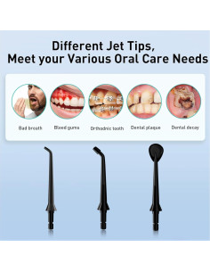 Irrigador Dental Portátil Inalámbrico Taizhou C1 320ml IPX7 2