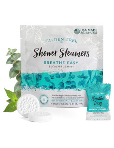 Pastillas de Vapor Gilden Tree Eucalipto Menta 100% Puro