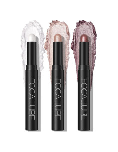 Lápiz de Sombra de Ojos y Delineador FOCALLURE 2 en 1