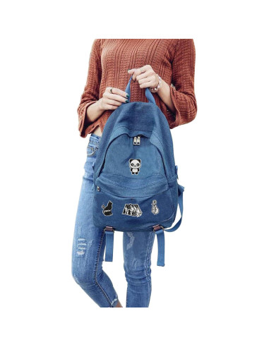 Parches Bordados Woohome 16 PCS para Planchar o Coser Negros