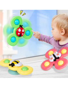 Juguetes de Spinner para Bebés Narrio - 3 Animales 12M-3A 2