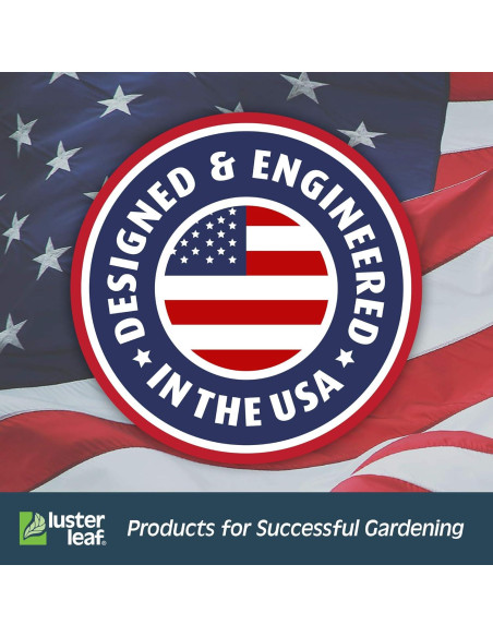 Medidor de Lluvia Metálico Luster Leaf 1646 con Estaca 12.5cm