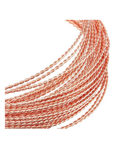 Alambre de Joyería BENECREAT 20 Gauge 7m Cobre Naranja Claro