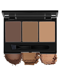 Kit de Polvo para Cejas CAKAILA 3 Tonos Impermeable 32g