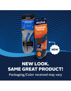 Plantillas Ortopédicas Airplus 3/4 para Fascitis Plantar - Gel y Soporte 2