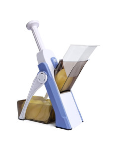 Rebanador Mandolina Profesional Genérico Ajustable 0.67 kg Azul