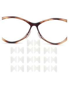 Almohadillas de nariz de silicona UPIONIC 10 pares transparentes