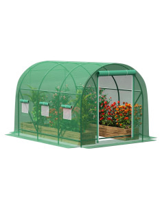 Invernadero Gaildon 3.05x2.13x2.13m con Ventanas y Puerta