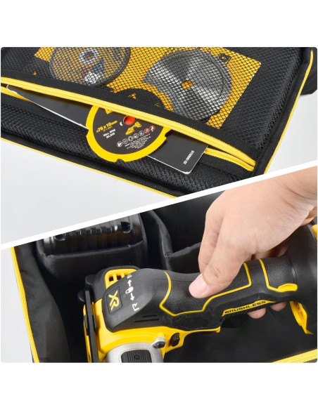 Bolsa de Almacenamiento Tanmqin para DEWALT 20V MAX DCS438B