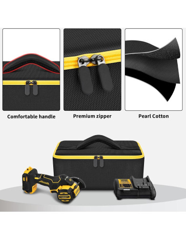 Bolsa de Almacenamiento Tanmqin para DEWALT 20V MAX DCS438B