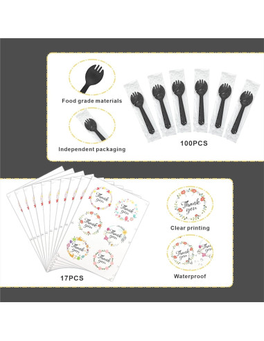 100 Moldes de Aluminio Desechables QZV 125ml con Tapas