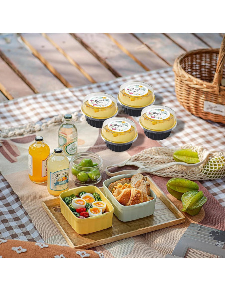 100 Moldes de Aluminio Desechables QZV 125ml con Tapas