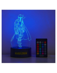 Lámpara LED Acrílica 3D Idea Nuova El Mandaloriano