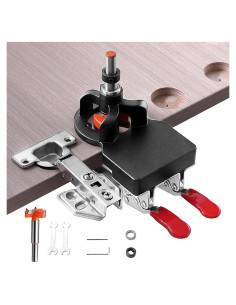 Plantilla de Bisagra de Puerta 35mm JEEJINYAN Ajustable