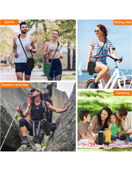 Bolsa Portabotellas de Agua LEFOR-Z para Taza Stanley 40 oz