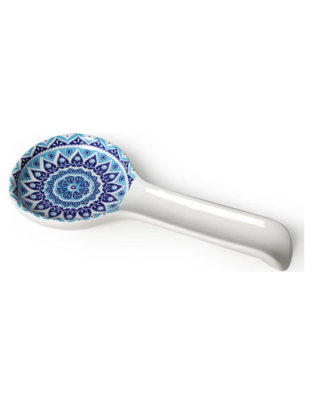 Soporte para Cucharas de Cerámica Fashionstorm Azul 22.9x9.9cm