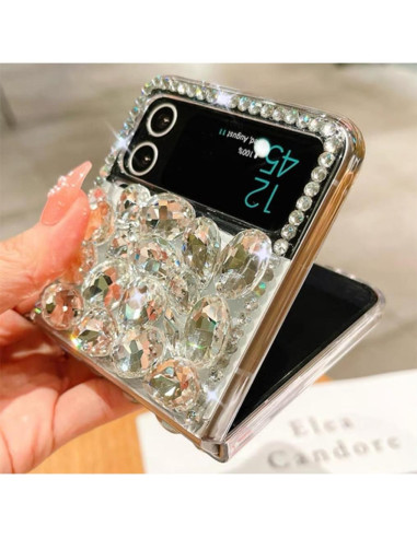 Funda Brillante para Motorola Razr 2023 - Cristal 3D y TPU