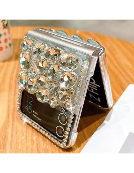 Funda Brillante para Motorola Razr 2023 - Cristal 3D y TPU Funda Brillante para Motorola Razr 2023 - Cristal 3D y TPU