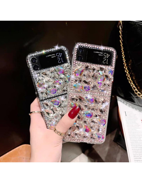 Funda Brillante para Motorola Razr 2023 - Cristal 3D y TPU Funda Brillante para Motorola Razr 2023 - Cristal 3D y TPU