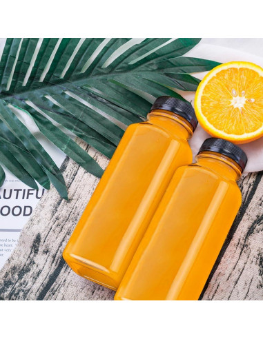 Botellas de Jugo Reutilizables Leaflai 12 Pcs 355 ml