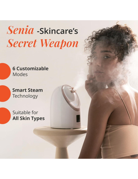 Vaporizador Facial Caliente y Frío Vanity Planet - 6 Modos