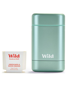 Desodorante Recargable Wild 40g - Albahaca Limón y Naranja Sanguina - Vegano