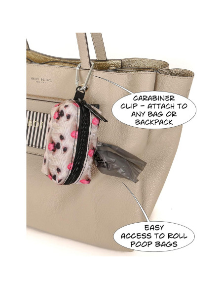 Dispensador de bolsas de caca de perro Fydelity poopyCUTE Dispensador de bolsas de caca de perro Fydelity poopyCUTE