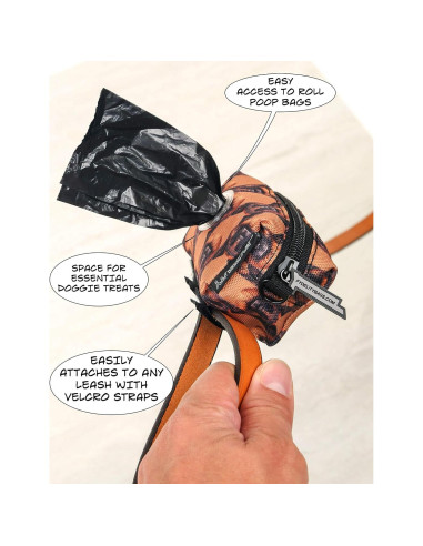 Dispensador de bolsas de caca de perro Fydelity poopyCUTE