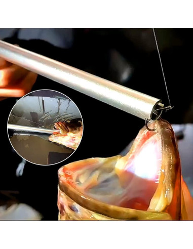 Kit de Herramientas de Pesca mouhike 3 Piezas - Alicates, Agarrador y Removedor