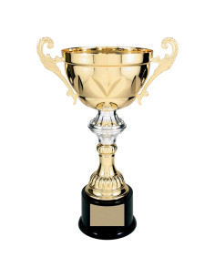 Trofeo de Copa Dorada Personalizable Griffco 22.23 cm