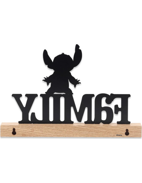 Decoración de Mesa Lilo y Stitch Ohana Significa Familia