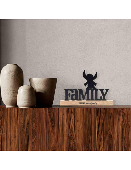 Decoración de Mesa Lilo y Stitch Ohana Significa Familia