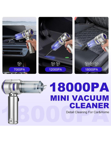 Aspiradora de Mano TianJQiS HL-121 Sin Cable 110W 30min