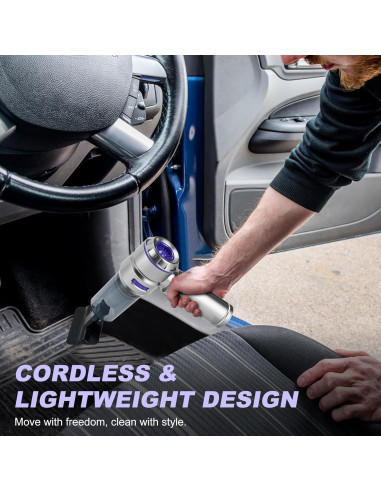 Aspiradora de Mano TianJQiS HL-121 Sin Cable 110W 30min