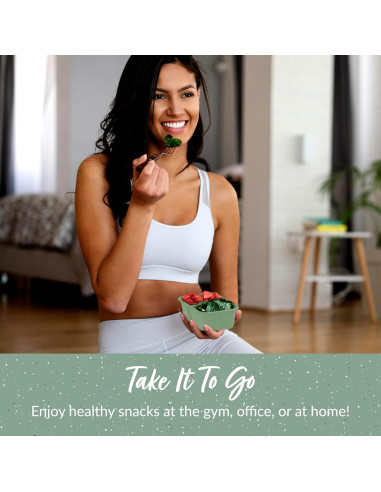 Contenedores de Snack Bentgo Prep 20 Piezas 2 Compartimentos