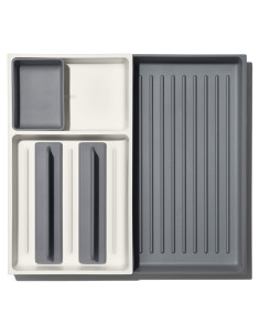 Organizador de Cajón OXO Good Grips Grande Expandible Blanco