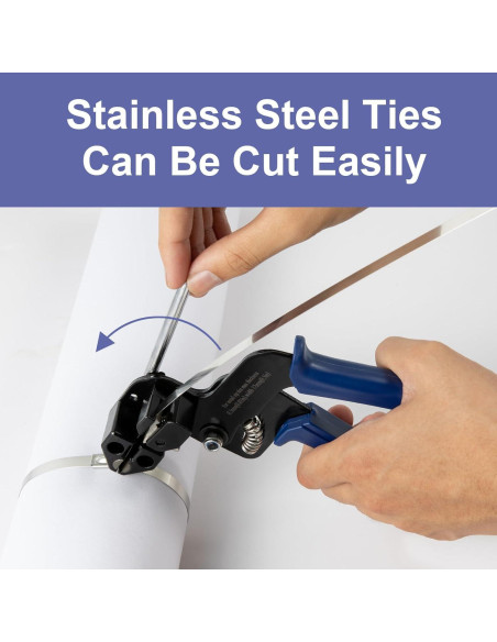 Cortador de Bridas Metálicas OFFO 20.83 cm para Acero Inoxidable