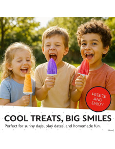 Moldes de Paletas de Silicona Disney - 6 Piezas Mickey y Amigos 2