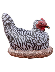 Pollo Inflable Gigante Cawowa 66x61x36 cm para Fiesta