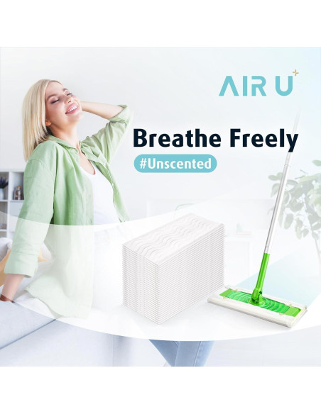 Recarga de Paños Húmedos AIR U+ para Swiffer - 30 Unidades