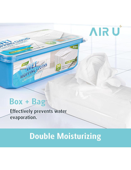 Recarga de Paños Húmedos AIR U+ para Swiffer - 30 Unidades