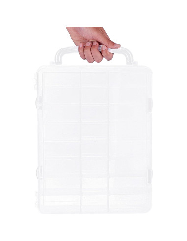 Caja de Almacenamiento Doble Cara New brothread 48 Compartimentos