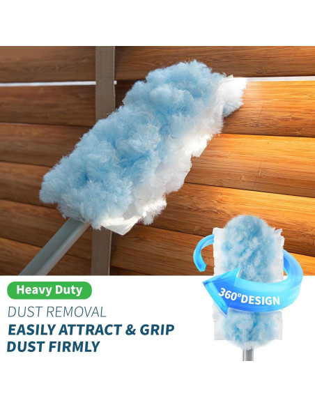 Plumero Extensible Oshang 1.1m + 12 Recambios Microfibra