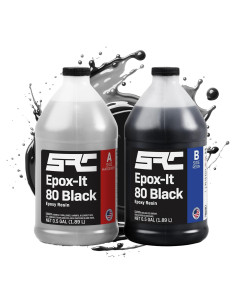 Resina Epóxica Negra 1 Gal SPRESIN Alta Calidad DIY