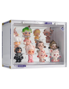 Caja de Exhibición Acrílica CESTATIVO 30x17x24 cm Marfil