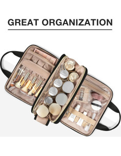 Bolsa de Aseo Grande BAGSMART Negra 30.5x11.9x22.9 cm 2