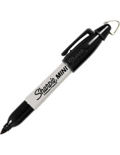 Marcadores Permanentes Mini Sharpie, Punta Fina, 4 Unidades, Negro 2