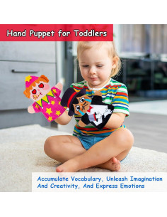 Títeres de Mano de Circo ARASTTA - 5 Piezas para Niños 2