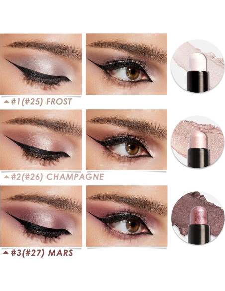 Lápiz de Sombra de Ojos y Delineador FOCALLURE 2 en 1