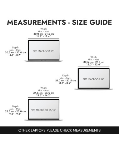 Funda para Laptop 13" Philbert Design - Sombra Solar y Privacidad